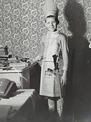 Vintage - Retro - Photo - Handsome Boy - Kids - 1960s - Black & White #10