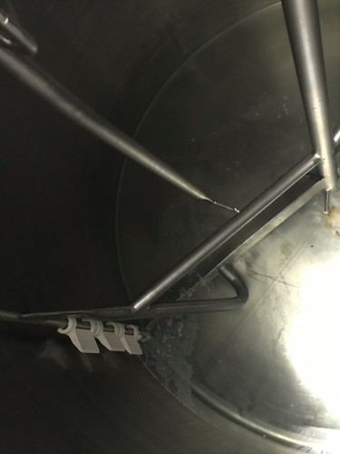 1000 Gallon Stainless Steel Mixing Tank - Jacketed