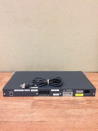 Cisco WS-C2960-24TT-L 2960 Series 24 Port Ethernet Switch Rackmount WORKING