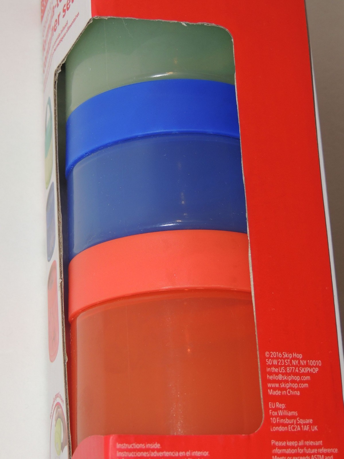 NEW Skip Hop Grab & Go Formula to Food Container 7 pc Set