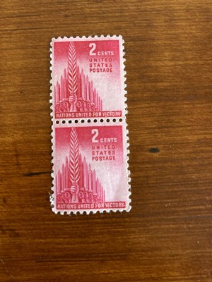 Nation United for Victory 2 Cent US Postage Stamps NEW Scott 907 Qty 2