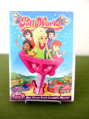 New !  Polly World DVD 2006 Polly Pocket Her First Full Length Movie Kids Family