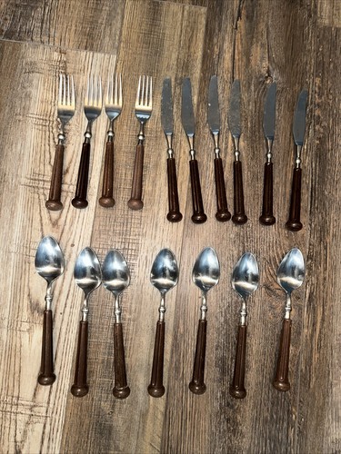 Japan 17 Piece Knives Forks 1973