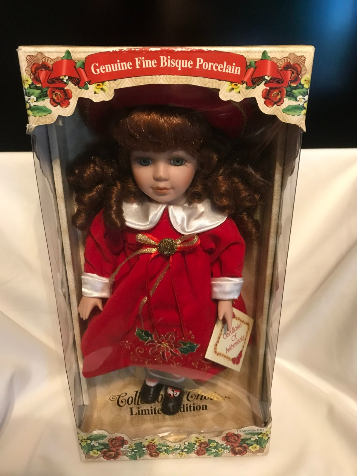 その他 Bisque doll / Collector's doll Collector's Choice Genuine Fine Bisque Porcelain Doll