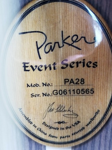 Rare Parker PA-28 Acoustic Electric Guitar