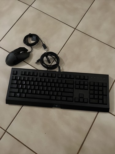 Razer Cynosa Chroma Wired Keyboard & Logitech Wired G502 Hero BUNDLE