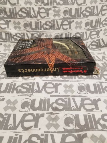 Old School Rockford Fosgate White Wolf RCA Cables 9ft 10in