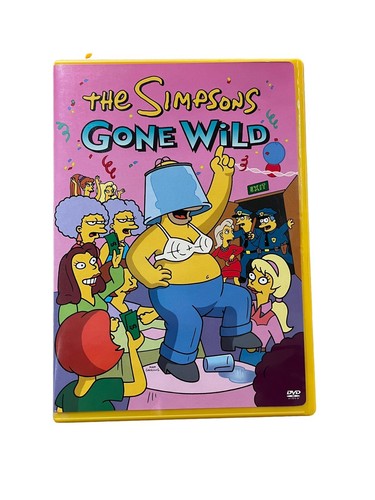 The Simpsons Gone Wild DVD FULL Frame Screen 4 Episodes