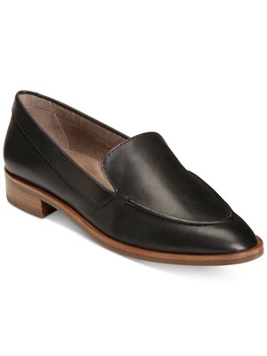

Женские кожаные лоферы AEROSOLES черного цвета с полированной отделкой Upper East Almond, размер 8,5 м, Черный, EAST SIDE