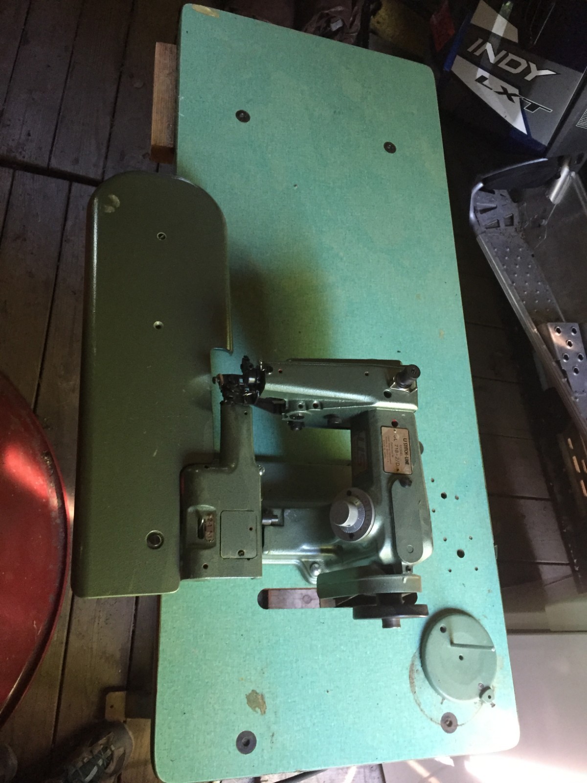 US Stitch Line SL 718-2/D Blindstitch Hemmer Industrial Sewing Machine