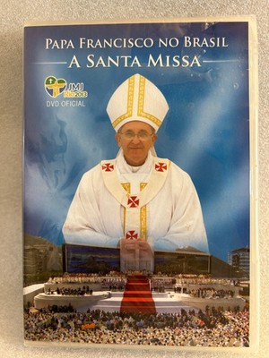 Papa Francisco no Brasil A Santa Missa JMJ Rio 2013 DVD Oficial NTSC Blue