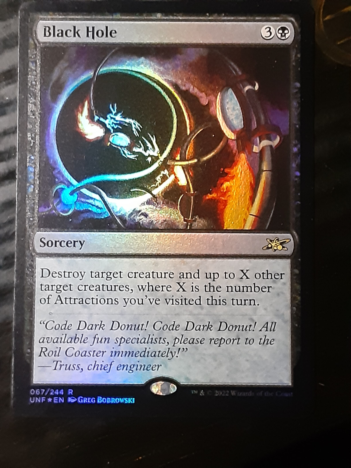 Black Hole FOIL, Unfinity , NM , MTG , FREE SHIPPING | eBay