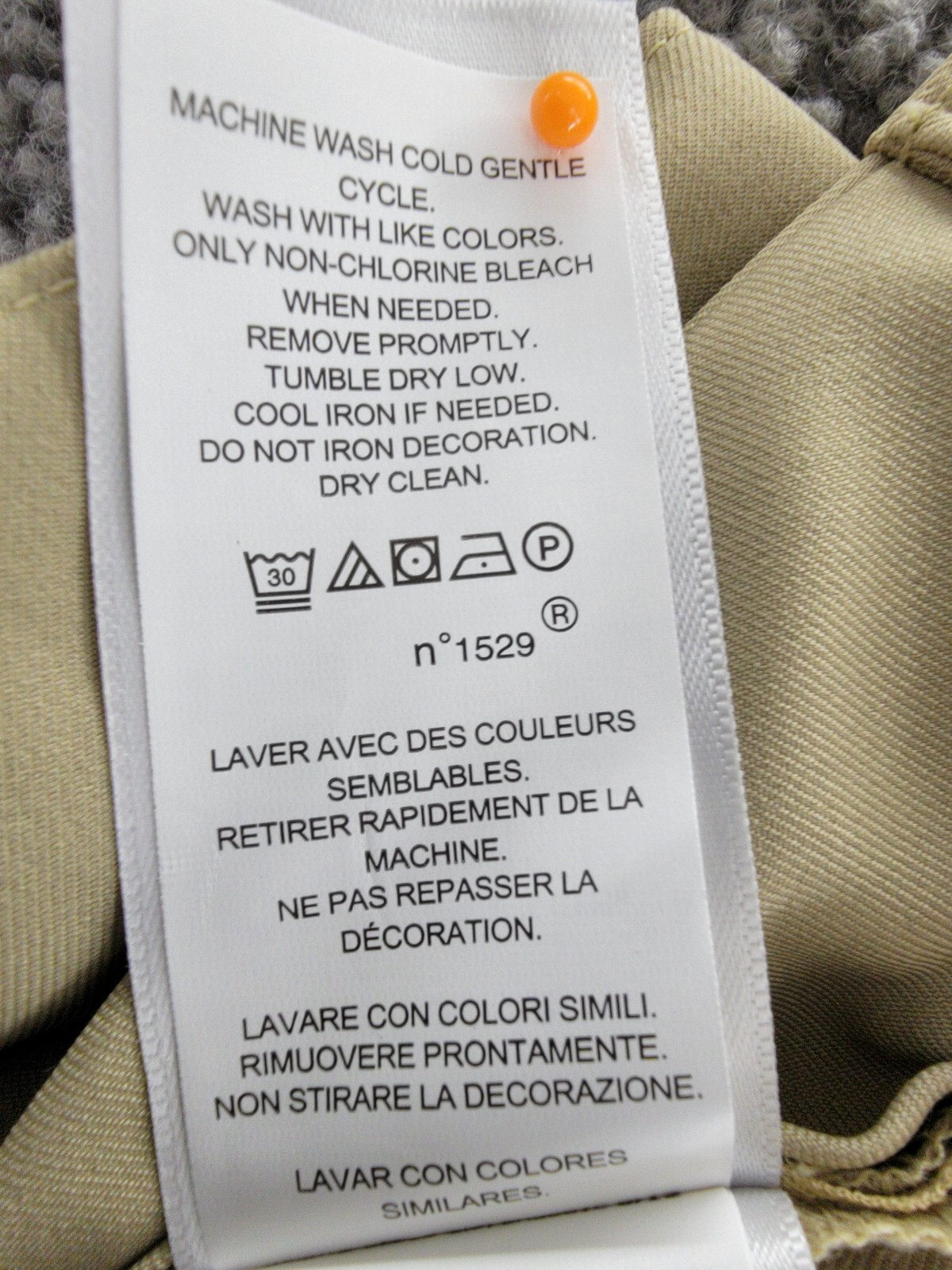 Polo Ralph Lauren Slim-Fit Performance Chino Pants Men's 40/30 Khaki Button Zip - Picture 16 of 18