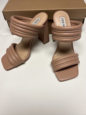 Steve Madden Women's Tahani Heeled Sandal - Nude