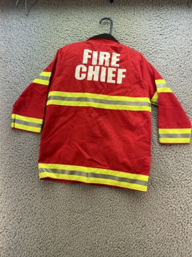 Fire Chief Costume Coat  Ages 3 To 6 Melissa And Doug Brand