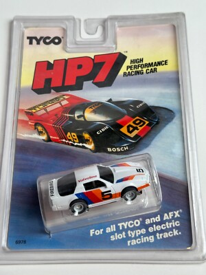 Tyco HP7 Electric HO Slot Car Valvoline Firebird #5 Item No. 6978 Factory Sealed