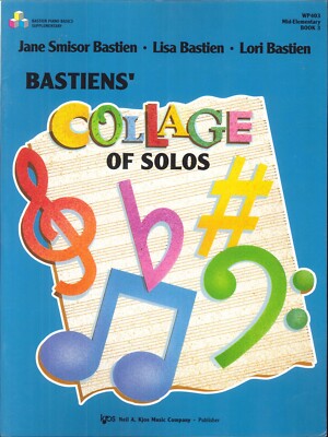 Bastien Collage Of Piano Solos Book 3 Mid Elementary 1996 Blues Steppin' Out