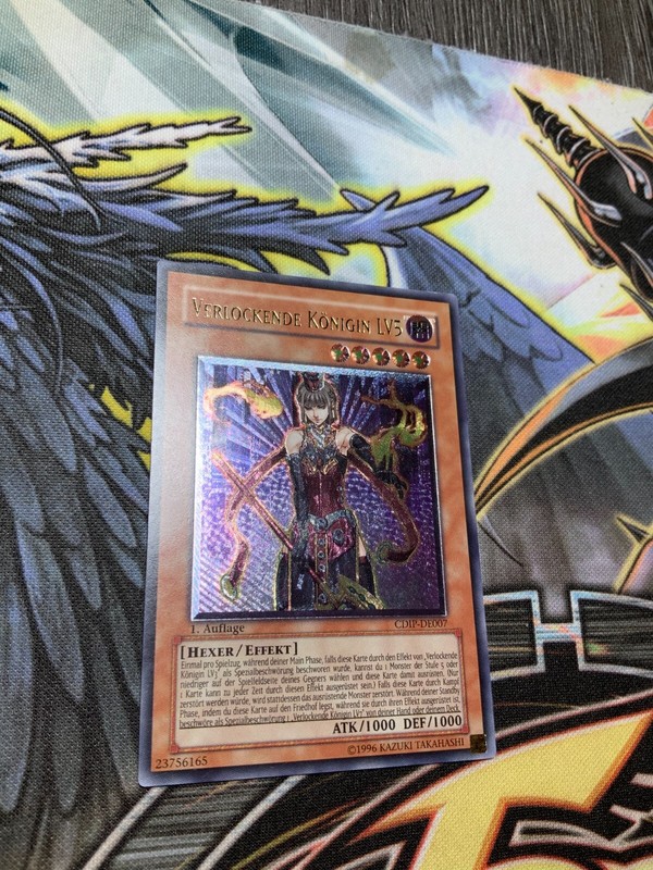 Verlockende KÃ¶Nigin Lv5 Cdip-De007 Ultimate Rare 1. Auflage   -Near Mint