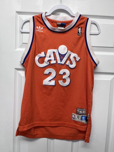 ウェア NBA Cavaliers LeBron James game shirt Adidas LeBron James Cleveland Cavaliers Name & Net Number T