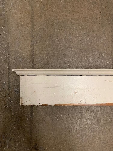 Vintage Primitive Wooden Decorative Architectural Salvage House Mantle #6
