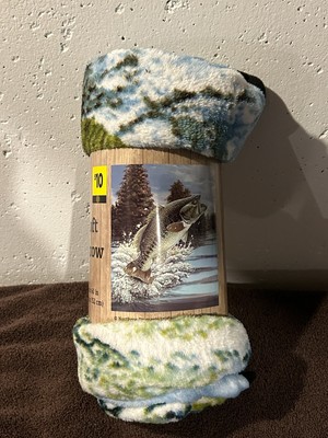 Super Soft Throw - Fishing Art - 50in x 60in