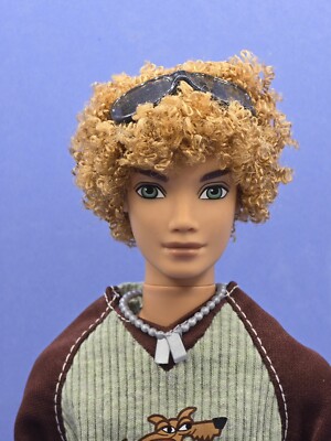 MY SCENE BOY DOLL BRYANT SPRING BREAK - 2003 BARBIE MATTEL