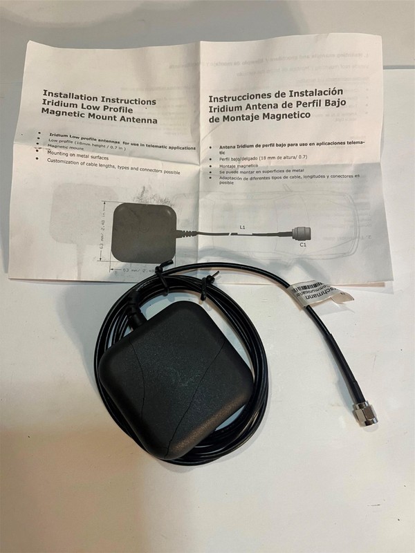 Iridium Mobile Magnetic Mount Antenna Hirschmann HIRD-MX-0106A-02