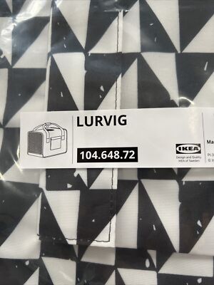 IKEA LURVIG Modern Pet Travel Carrier Bag and Trendy Bed for Cats / Small Dogs