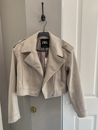 新作タグ付きsold out aere sheer jacket beige ARKET oversized faux shearling jacket in light beige with