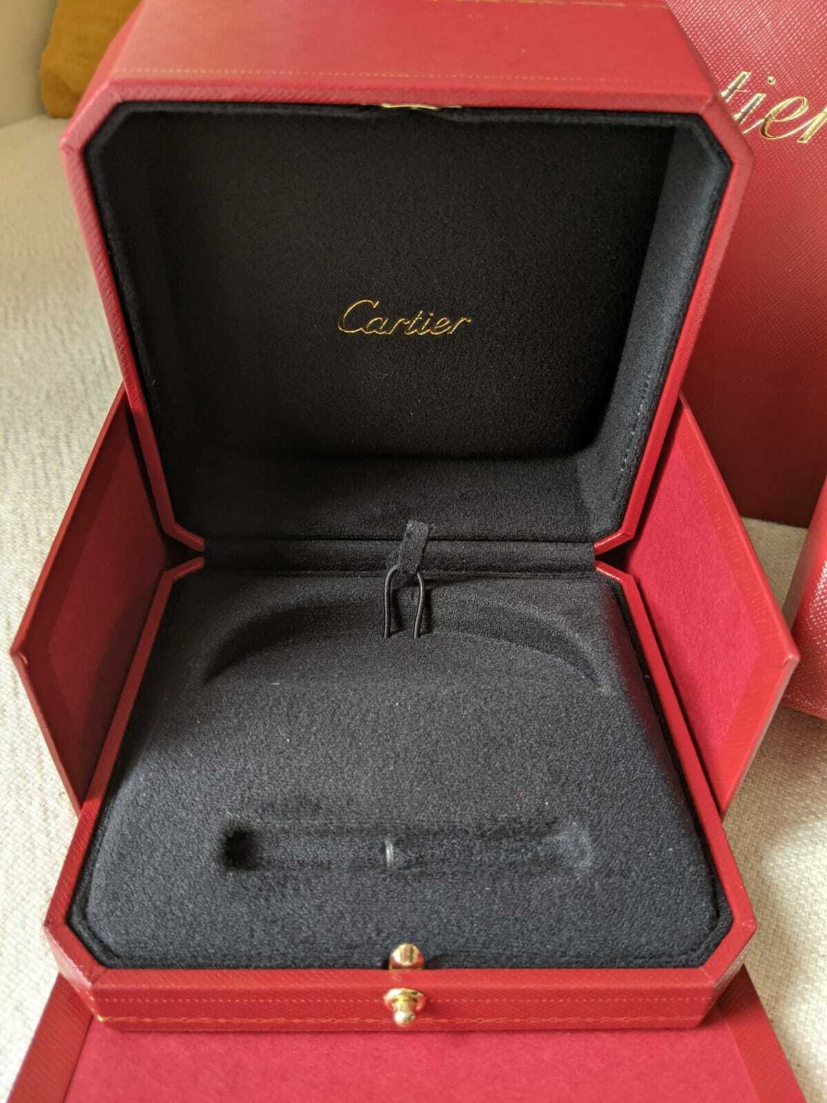 Authentic Cartier Love JUC bracelet bangle cuff double box Authentic Cartier Love JUC bracelet bangle cuff double box