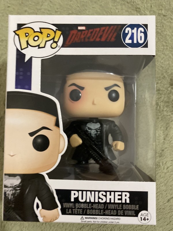 punisher funko pop keychain