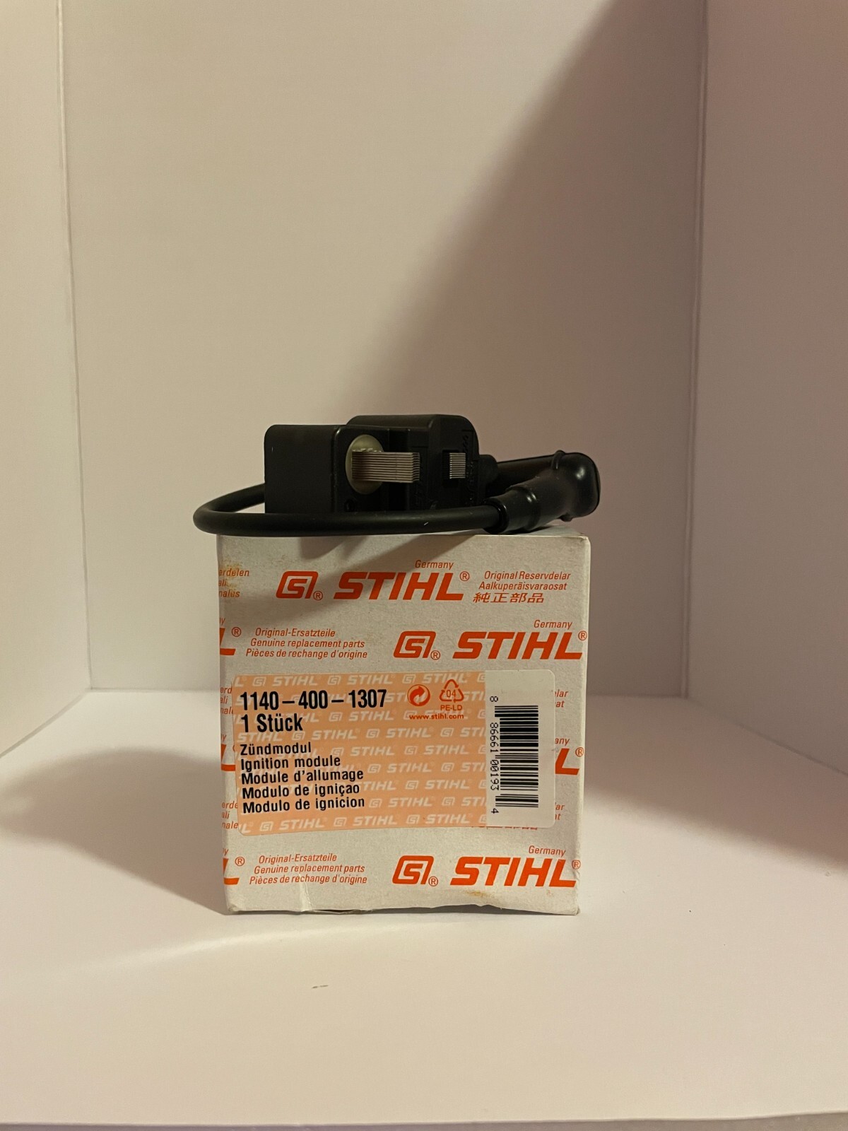 NEW OEM STIHL  1140 400 1307 IGNITION MODULE , MS311, MS391 Chainsaws