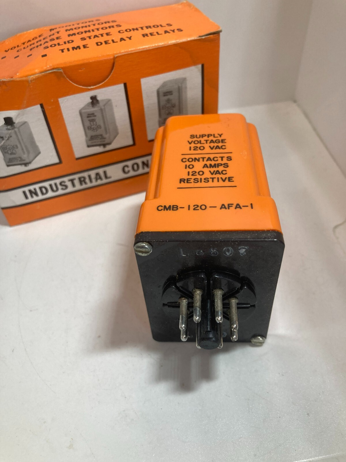 DIVERSIFIED ELECTRONICS CMB-120-AFA-1 RELAY 120VAC 10A RESITIVE NIB