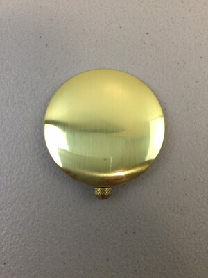 NEW OLD STOCK, QUARTZ / BATTERY CLOCK PENDULUM BOB ( 2-3/4  Diameter ) 0.9 Oz.