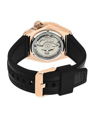 Pre-owned Seiko Men's Analogue Automatic Watch With Silicone Strap Srpd76k1 In Black