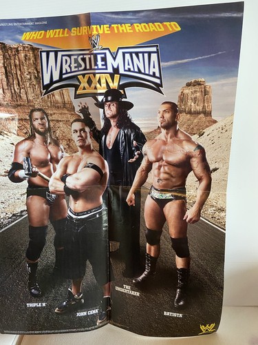 グランドセイコー セール XXIV Wrestlemania WWE 2008 Poster Undertaker 24 Wrestlemania その他