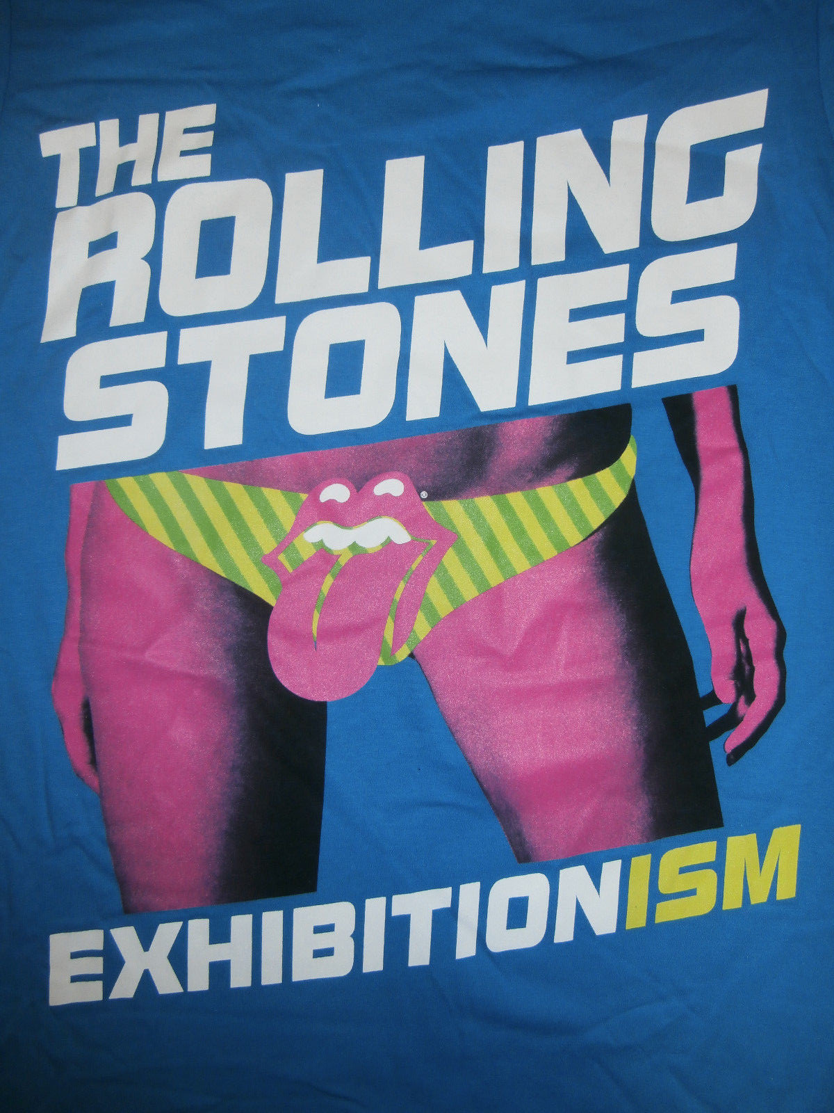 ROLLING STONES Exhibitionism OFFICIAL T-SHIRT Mick Jagger ROLLING STONES Exhibitionism OFFICIAL T-SHIRT Mick Jagger