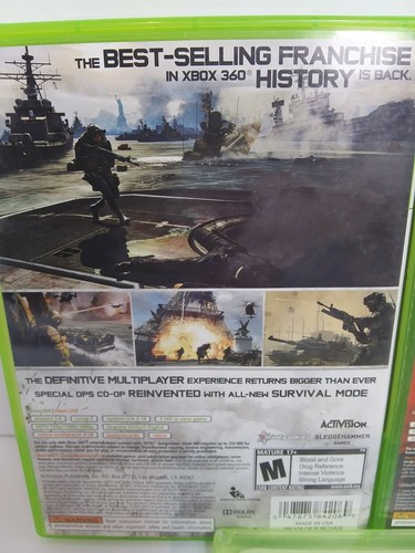 Lot of 3 XBOX 360 games COD MW3 rainbow six vegas ASSASSINS CREED REVELATIONS