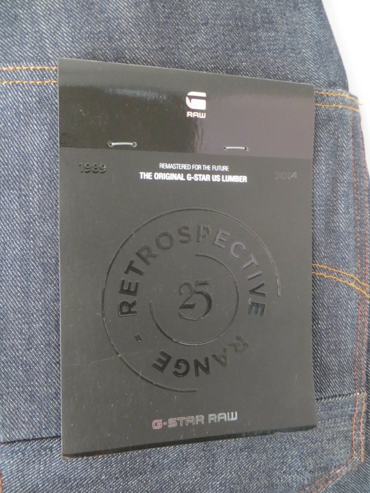 RED LISTING SELVEDGE JEANS SIZE 