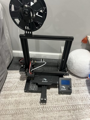 Ender 3D Printer Barley Used Works