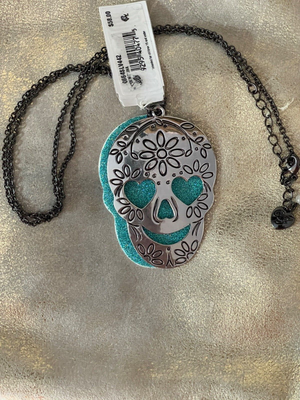 BETSEY JOHNSON GLOW IN THE DARK SKELETON NECKLACE NWT eBay