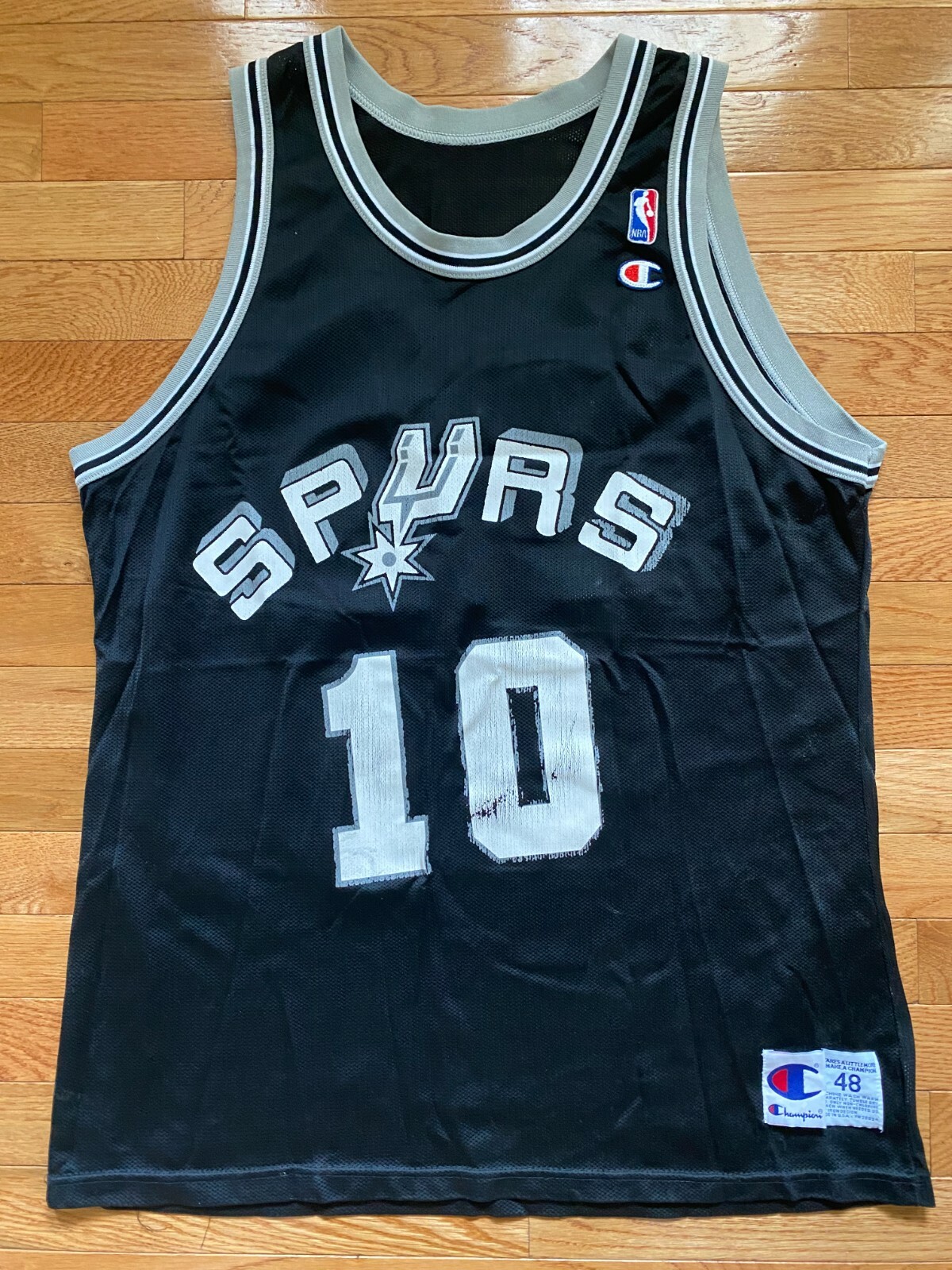 希少‼️USA製 90s NBA SPURS Champion 48 ブラック 希少‼️USA製 90s NBA SPURS Champion 48 ブラック 希少‼️USA製
