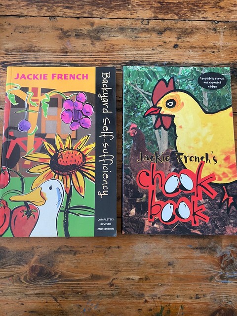 Book Bundle Jackie French Backyard Self Sufficiency And Chook Book