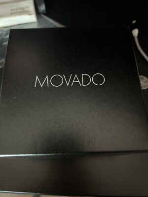Movado Silver White Sunray Women's Heritage-datron Quartz 3650037 Watch