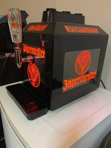Jagermeister Chiller Machine 3 Bottle Shot Dispenser Chiller Kegerator Cooler