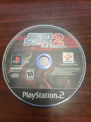 Silent Scope 2 Dark Silhouette (PlayStation 2 PS2) NO TRACKING DISC ONLY #A6526