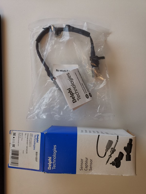 Kurbelwellensensor Delphi Ss11237 Ovp - Toyota (Avensis, Rav, Auris) Lexus