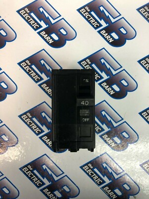 SQUARE D QO240, 40 Amp, 240 Volt, 2P, Black, Plug-In Circuit Breaker - WARRANTY