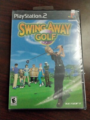 Swing Away Golf (Sony PlayStation 2, 2000) Factory Sealed