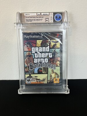 Grand Theft Auto: San Andreas Trilogy PS2, 2006 WATA 9.6 A+ FAST SHIPPING